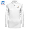 Thumbnail image for  Syntrel Womens White Interlock 1/4 Zip