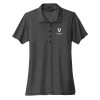 Thumbnail image for  TravisMathew Womens Black Heather Oceanside Polo
