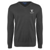 Thumbnail image for  Charcoal Heather VNeck Sweater