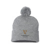 Thumbnail image for  Sportsman Heather Grey Pom Pom Cuffed Beanie