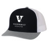 Thumbnail image for  Richardson Black/White/Heather Trucker Hat