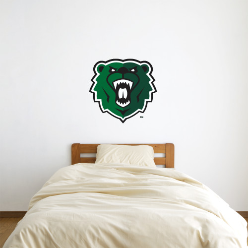  2 ft x 2 ft Fan WallSkinz - Athletic Bear Head