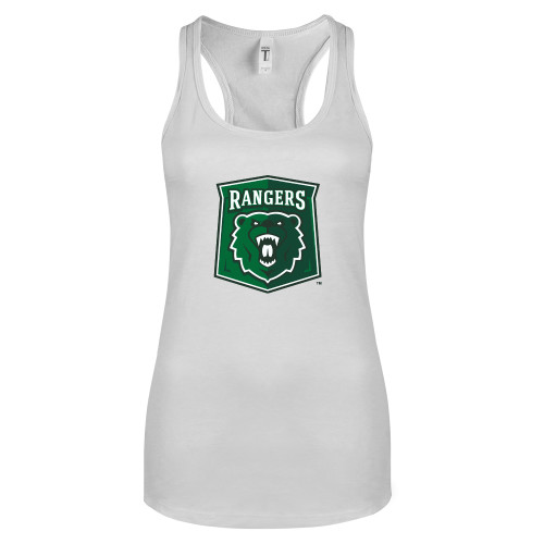  Next Level Racerback Tank White - Primary Athletic Mark
