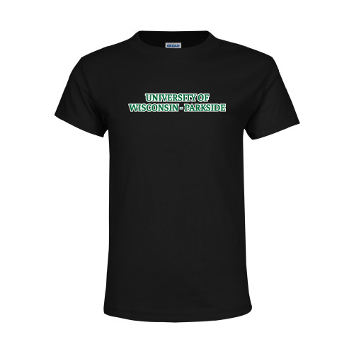  Youth Black T Shirt - University of Wisconsin-Parkside