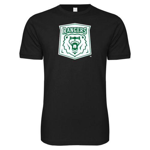  Next Level Black SoftStyle T Shirt - Primary Athletic Mark