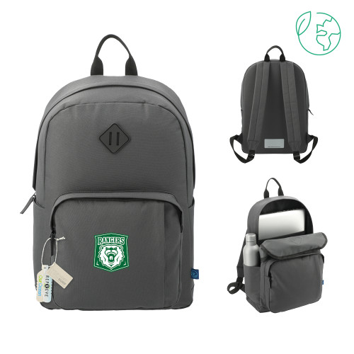  Repreve Ocean Charcoal Everyday Computer Backpack - Primary Athletic Mark