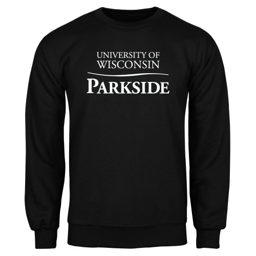  Black Fleece Crew - Parkside Wordmark Vertical