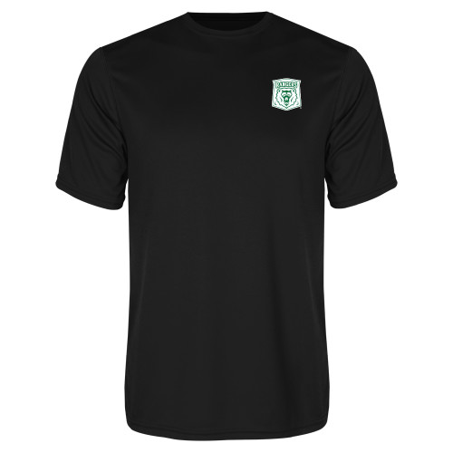  Black Performance Tee - Primary Athletic Mark