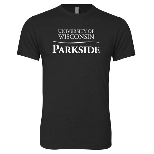  Next Level Black Triblend Tee - Parkside Wordmark Vertical