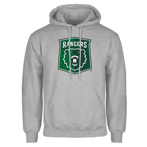  Grey Fleece Hoodie - Primary Athletic Mark