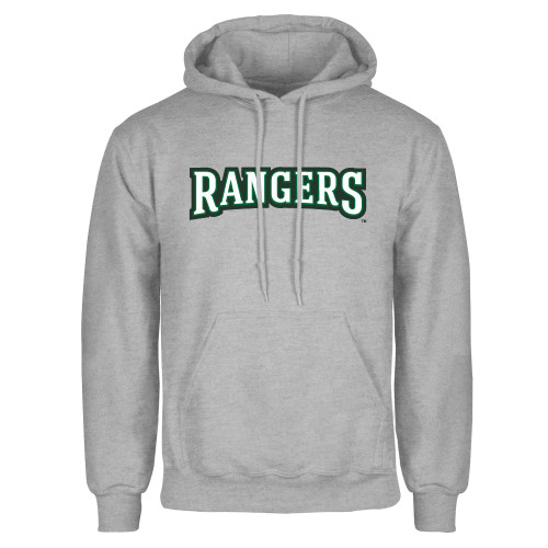  Grey Fleece Hoodie - Rangers Wordmark