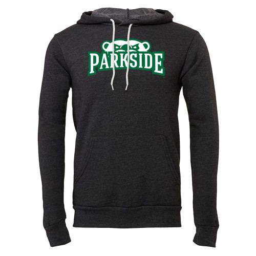 Main Image for  Bella + Canvas Dark Grey Heather Fleece Hood