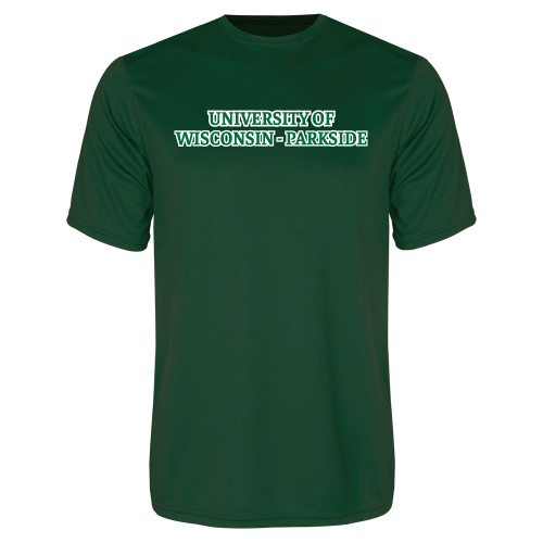  Dark Green Performance Tee - University of Wisconsin-Parkside