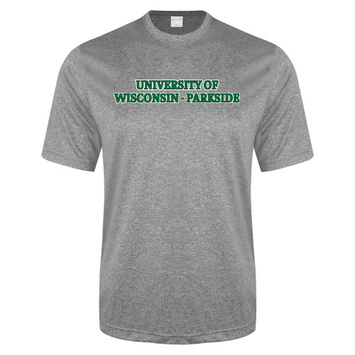 Grey Heather Performance Contender Tee - University of Wisconsin-Parkside