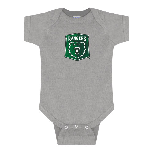  Grey Infant Onesie - Primary Athletic Mark