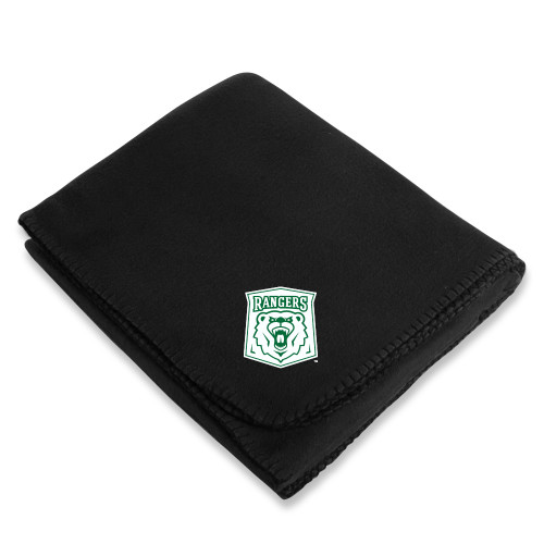  Black Arctic Fleece Blanket - Primary Athletic Mark