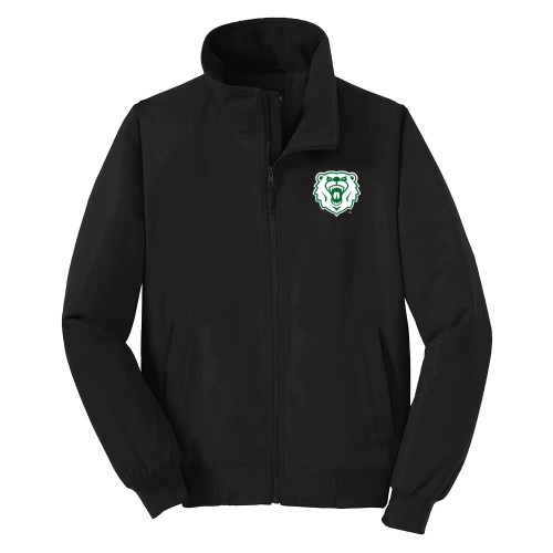  Black Charger Jacket - Athletic Bear Head