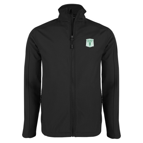  Black Softshell Jacket - Primary Athletic Mark