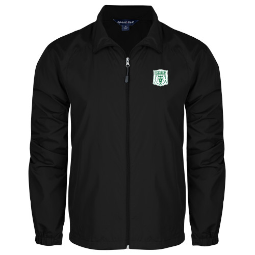  Black Full Zip Wind Jacket - Primary Athletic Mark