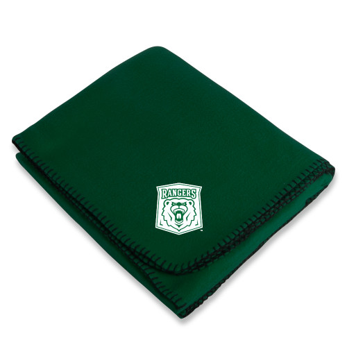  Dark Green Arctic Fleece Blanket - Primary Athletic Mark