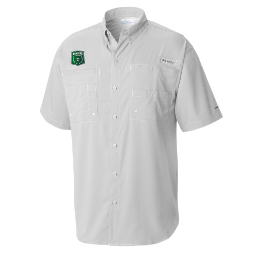 Columbia Cool Grey Tamiami Performance Short Sleeve Shirt - Primary Athletic Mark