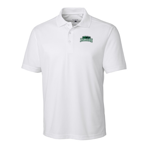  C&B White Clique Ice Pique Polo - Primary Athletic Mark 1