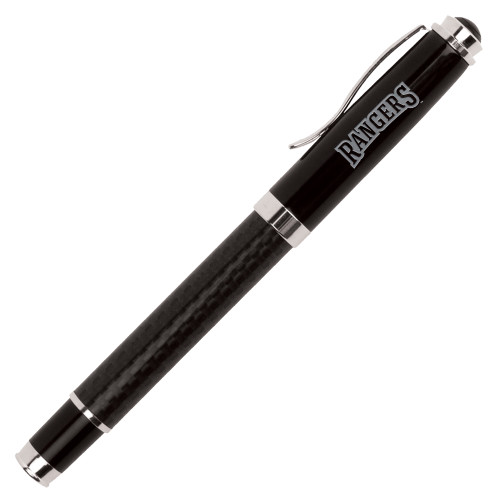  Luna Black Rollerball Pen - Rangers Wordmark Engraved