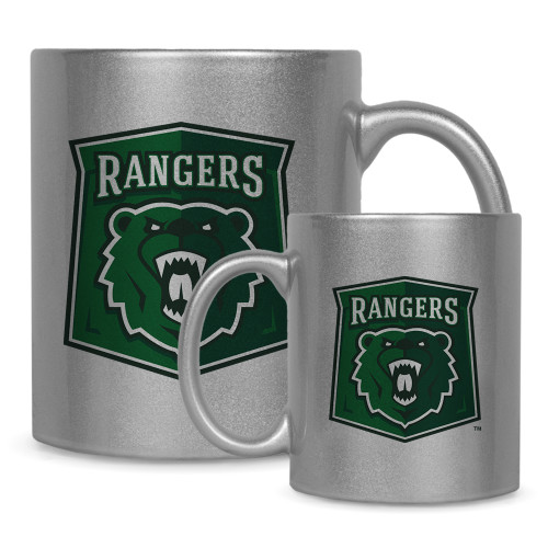 Full Color Silver Metallic Mug 11oz - Primary Athletic Mark