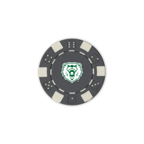  Grey Game Chip - Athletic Bear Head