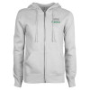 Thumbnail image for  ENZA Womens White Fleece Full Zip Hoodie