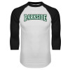 Thumbnail image for  White/Black Raglan Baseball T Shirt