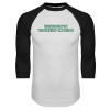 Thumbnail image for  White/Black Raglan Baseball T Shirt