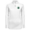 Thumbnail image for  Syntrel Womens White Interlock 1/4 Zip
