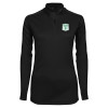 Thumbnail image for  Syntrel Womens Black Interlock 1/4 Zip