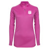 Thumbnail image for  Syntrel Womens Raspberry Interlock 1/4 Zip