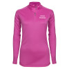 Thumbnail image for  Syntrel Womens Raspberry Interlock 1/4 Zip