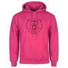 Thumbnail image for  Womens Fuchsia Fleece Hoodie