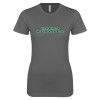 Thumbnail image for  Next Level Womens Charcoal Boyfriend Tee