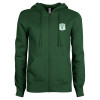 Thumbnail image for  ENZA Womens Dark Green Fleece Full Zip Hoodie