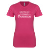 Thumbnail image for  Next Level Womens Fuchsia Boyfriend Tee