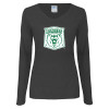 Thumbnail image for  Womens Dark Heather Long Sleeve V Neck Tee 
