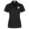 Thumbnail image for  Womens Black Performance Fine Jacquard Polo