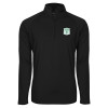 Thumbnail image for  Sport Tek Black Sport Wick Stretch 1/2 Zip Pullover