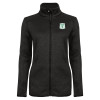 Thumbnail image for  Womens Black Heather Fleece Jacket