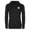Thumbnail image for  Womens Black Sport Wick Stretch Full Zip Jacket