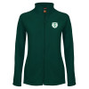 Thumbnail image for  Womens Dark Green Fleece Full Zip Jacket
