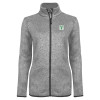 Thumbnail image for  Womens Grey Heather Fleece Jacket