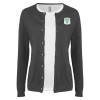 Thumbnail image for  Womens Charcoal Cardigan Sweater