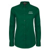 Thumbnail image for  Womens Dark Green Twill Button Down Long Sleeve 