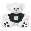 Thumbnail image for  Plush Big Paw 8 1/2 inch White Bear w/Black Shirt